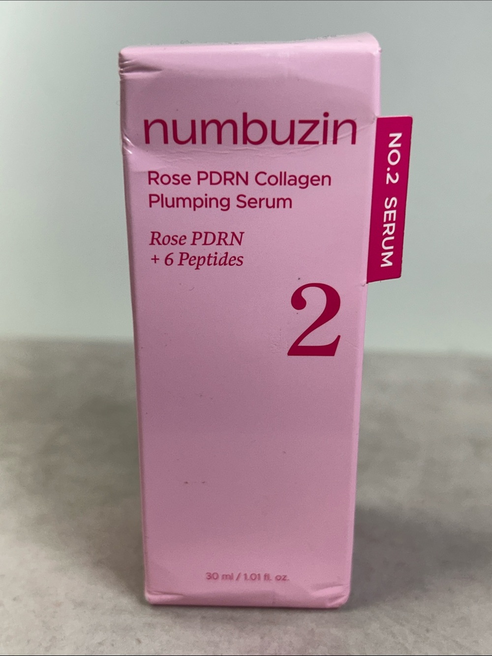 numbuzin No.2 Rose PDRN Collagen Plumping Serum